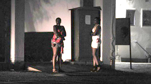 Prostitutes at senegambia