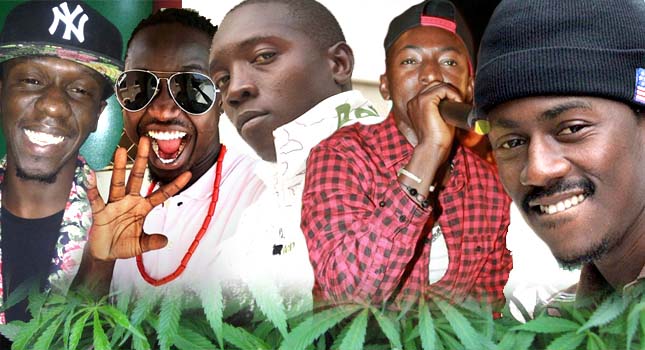 Weed smoking artists