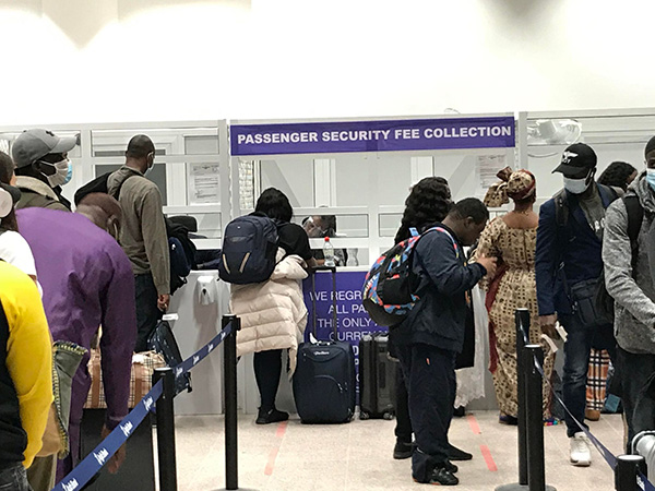 Aiport Security fees